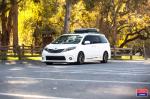 Toyota Sienna X Work on Vossen Wheels (VWS-1) 2017 года